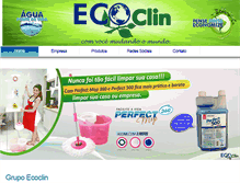 Tablet Screenshot of ecoclin.com.br